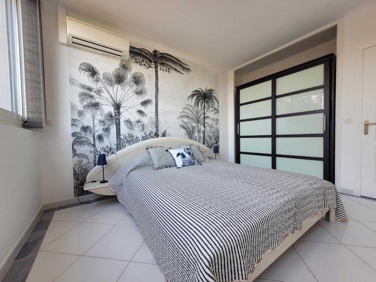 Villa Palm' Issambres 6-8 personnes avec piscine et jardin privés La Garonnette-Plage Exterior foto