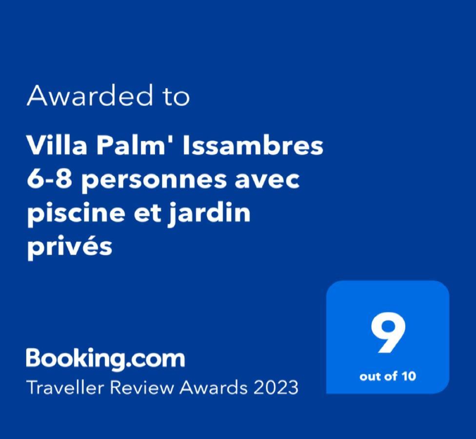 Villa Palm' Issambres 6-8 personnes avec piscine et jardin privés La Garonnette-Plage Exterior foto